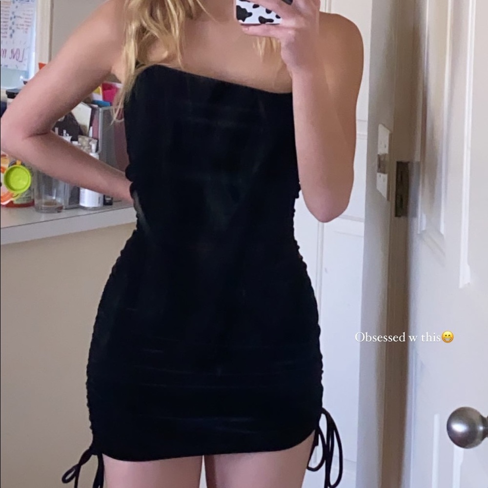 Zara Velvet Mini Dress